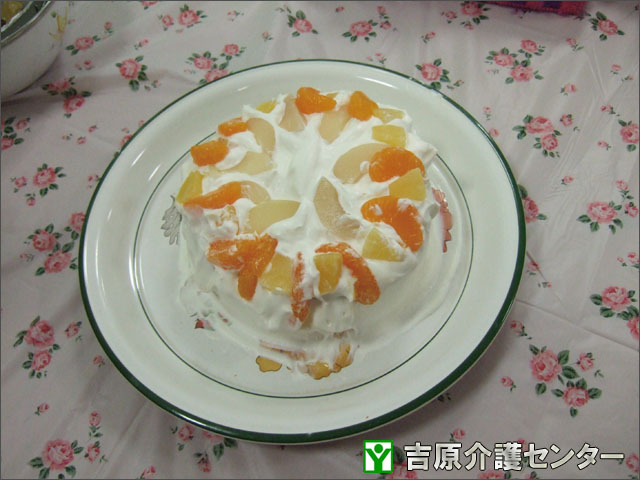 食事（おやつ）の様子