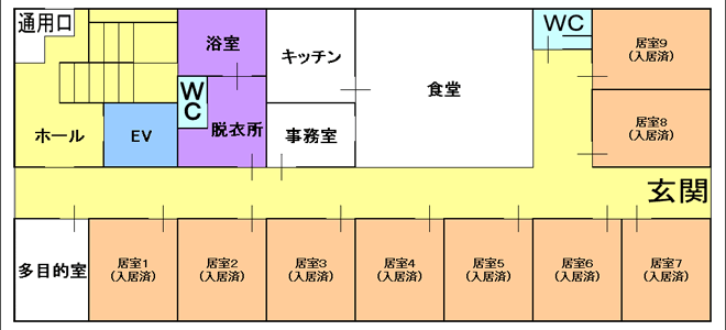 フロア図