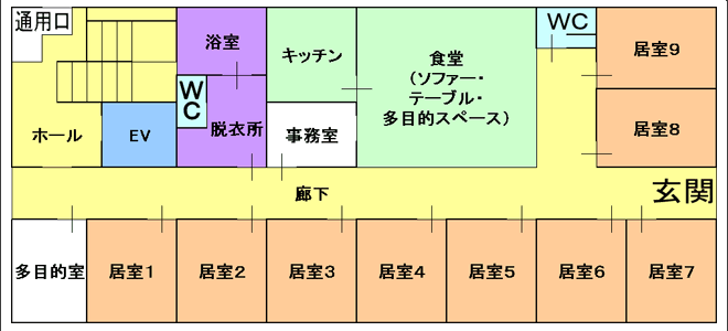 フロア図